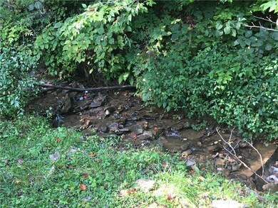 Nice stream right off deck