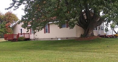 Rear of home