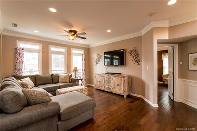 Master bedroom located to the right on the main le