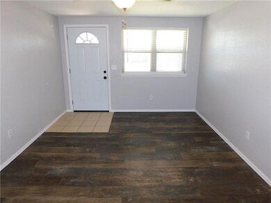 Living room from dining room doorway