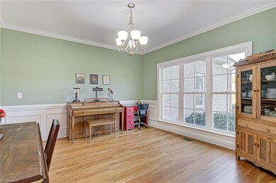 Dining room currently being used as office