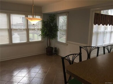 Large Eat-In-Kitchen-Open & Lighted. Tile Flooring