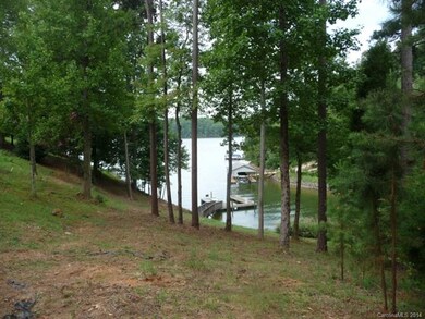 View from middle of lot looking out to your dock and main channel