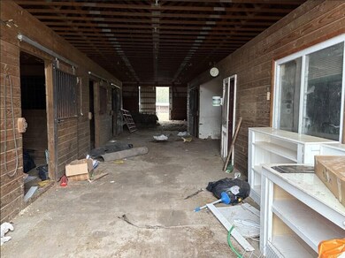 Inside of Horse Stable