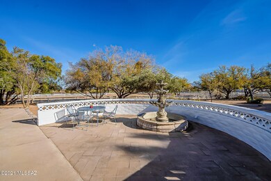 Refreshing Ornate Fountain Area