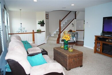 Open, Spacious and Bright!  Living room features r