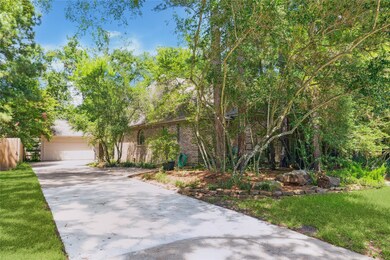 This spacious one story brick home is situated on