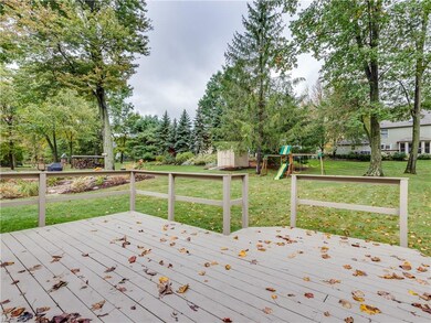 Expansive back deck perfect for friend/family gath