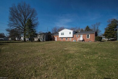 Spacious back yard.
