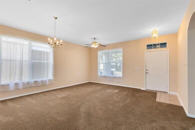 Formal living and dining combo.