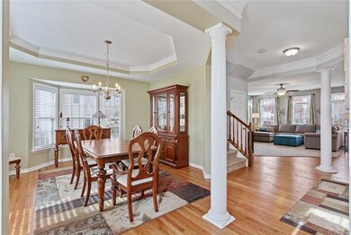 Spacious rooms and open flow
