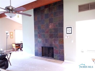 Tile Fireplace
