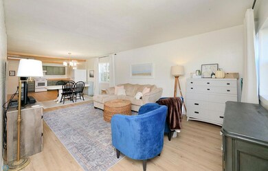 Living room from entry