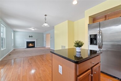 Natural light flowing throughout Kitchen and Famil