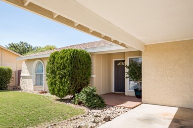 Carport and Entry