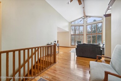 View into living room
