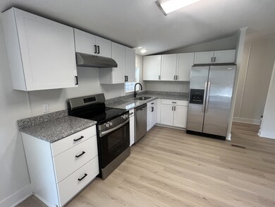 New cabinets and granite counter tops