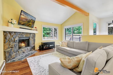 Living Room w/Fireplace