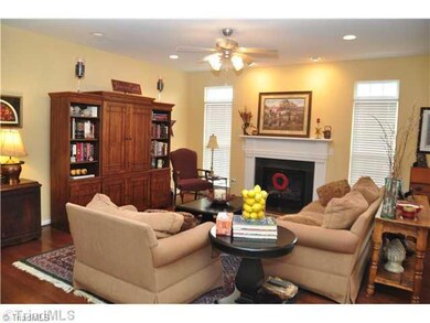 Den/Family/Great Room. Family room with gas logs and hardwood floors!