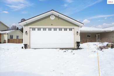 2 car attached garage.