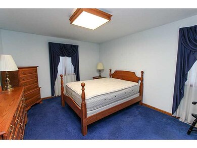 Master bedroom is on the main floor and has a walk