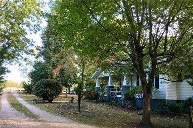 The view looking up toward the street from the back yard. So welcoming and peaceful.