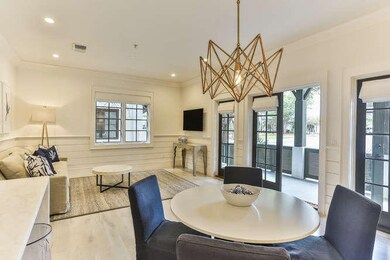 Open living and dining