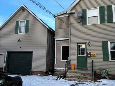 Garage to the left; detached