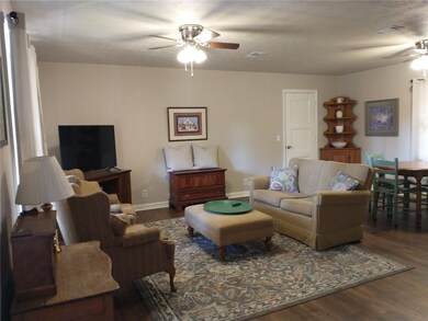 living room and dining room
