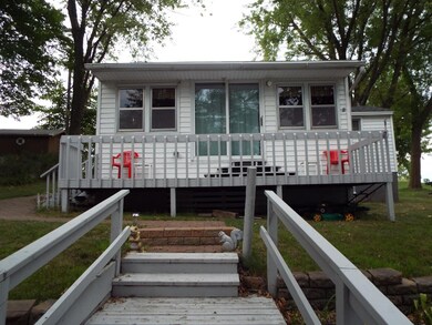 Back view of home