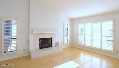 Fireplace and Plantation Shutters