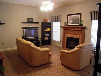Spacious Great Room with Gas Fireplace, Open for E