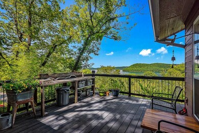 This deck is somewhat shady all day, but the view is unobstructed.