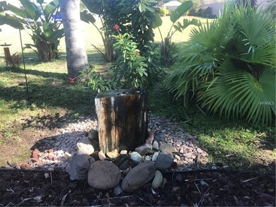 Zen stone water feature