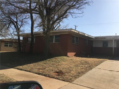 Shows the front of the north facing duplex.