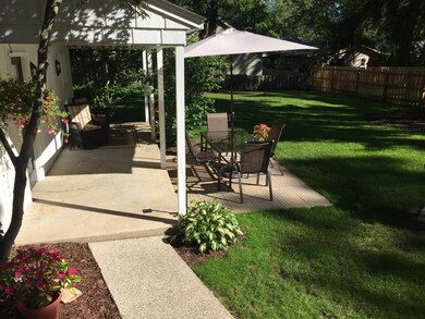 Back patio