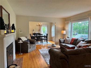 Extremely spacious living room and dining room