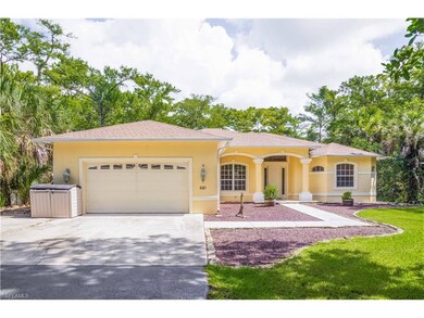 Front elevation with clean landscaping