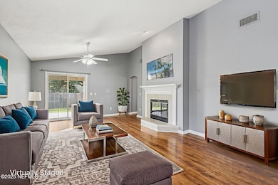 Virtual Staged Living Room