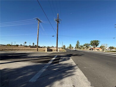 View of northeast corner of the property from intersection.