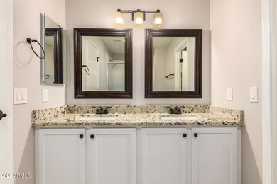 Owner suite dual vanity
