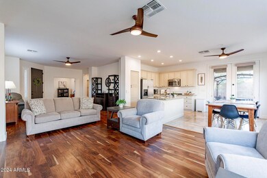Open flow floorplan