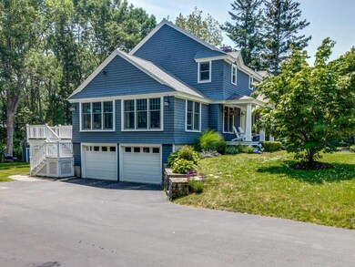 2 car heated garage with family room...