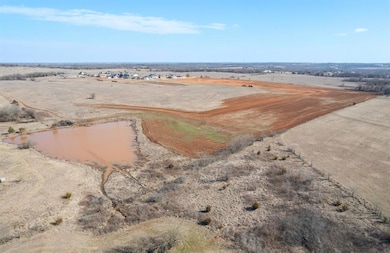 Aerial view with a rural view