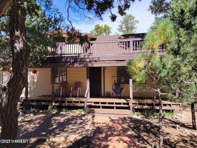 Breezy Pine Porch