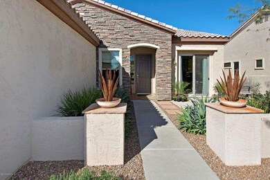 Front Walk with Private Courtyard
