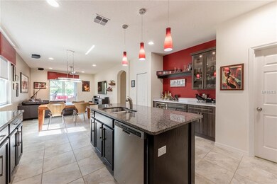 KITCHEN includes DRY BAR and opens to dining area 