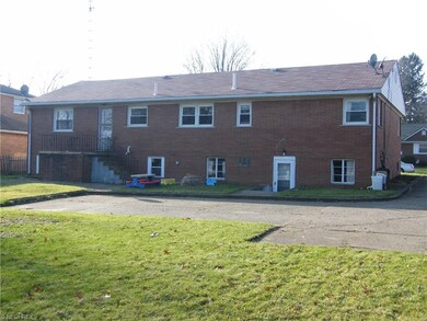 rear of home