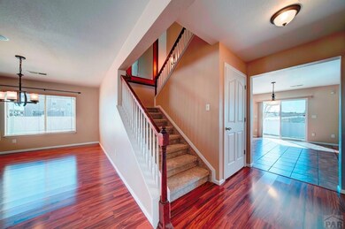 stairs to upper level