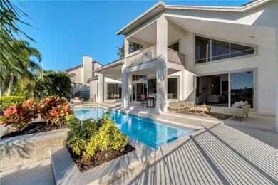 Exterior back with views of Lake Olivia